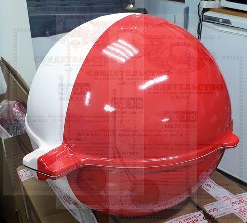 Шар-маркер для ЛЭП ШМ-60-15 ТУ 3449-001-98227698 -2015 — фото 2